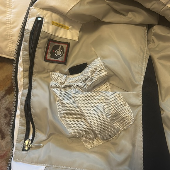 Obermeyer White Down Coat Size 4 - Picture 11 of 14